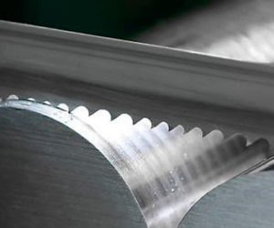 Bandsaw blades closeup
