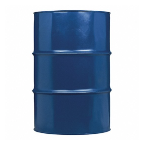 blue metal barrel