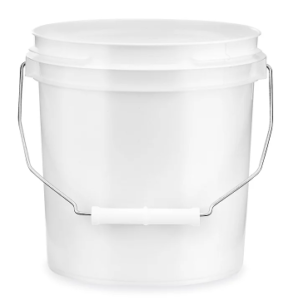 white bucket